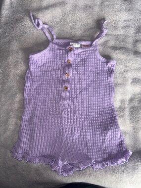 Zara purple romper